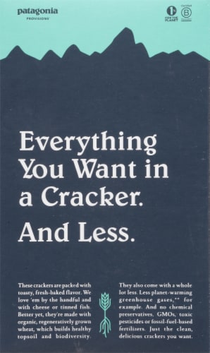 Patagonia Provisions® Organic Crackers Sourdough Sea Salt Perspective: back