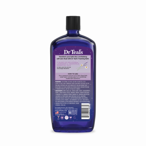 Dr Teal’s® Sleep Foaming Bath Perspective: back