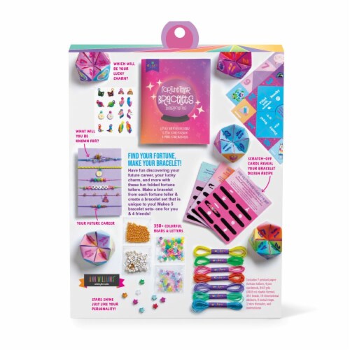 Craft Tastic DIY Fortune Bracelets Perspective: back