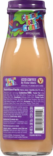 Victor Allen Cinnamon Toast Crunch Iced Coffee Perspective: back