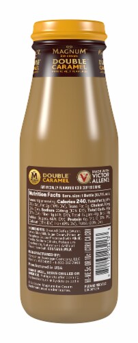 Victor Allen's Magnum Double Caramel Chocolate Iced Coffee Perspective: back