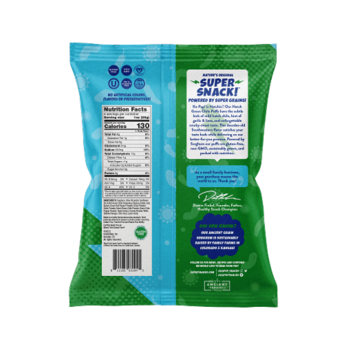 Ka-Pop!® Hatch Green Chile Puffs Perspective: back