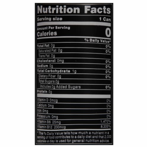 Bucked Up Energy® Rocket Pop Energy Drink Single Can Perspective: back