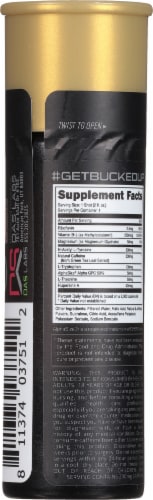 Bucked Up Buck Shot Watermelon High-Powered Energy Shot Perspective: back