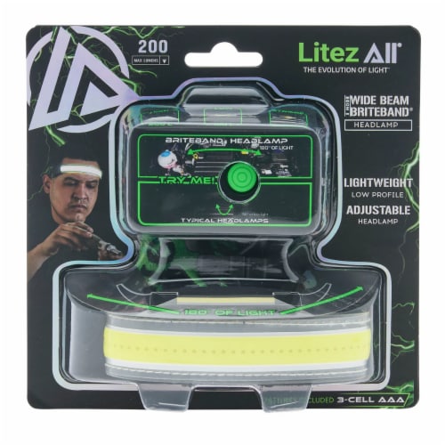 LitezAll® Briteband® Headband Light Perspective: back