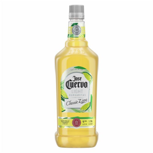 Jose Cuervo Authentic Margarita Classic Lime Light Prepared Cocktails Ready To Serve Perspective: back