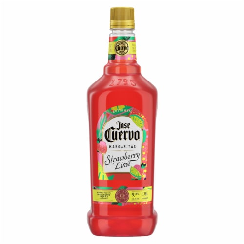 Jose Cuervo® Strawberry Lime Ready To Serve Margarita Perspective: back