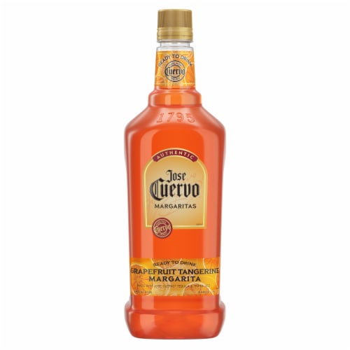 Jose Cuervo® Grapefruit Tangerine Authentic Ready to Drink Margarita Perspective: back