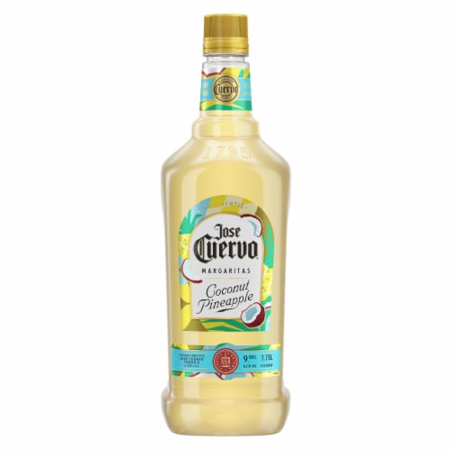 Jose Cuervo Authentic Margarita Coconut Pineapple Prepared Cocktails Ready To Serve Perspective: back