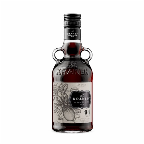 Kraken® Rum 94 Proof Perspective: back