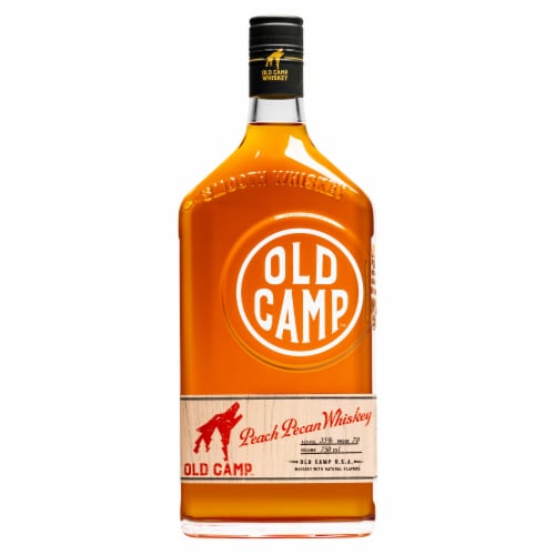Old Camp Peach Pecan Flavored Whiskey Perspective: back