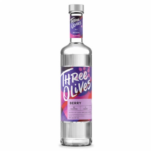 Three Olives® Vodka Berry Perspective: back