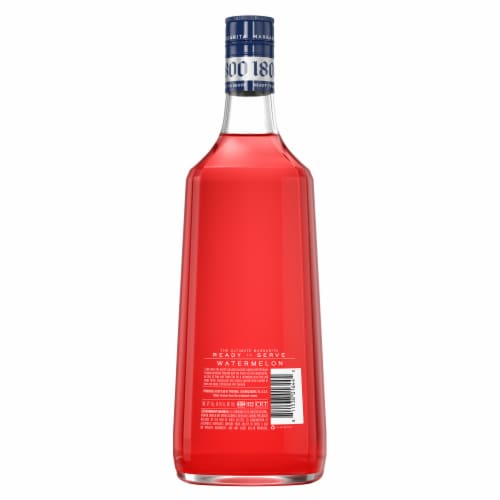 1800 The Ultimate Margarita® Watermelon Prepared Cocktails Ready To Serve Perspective: back