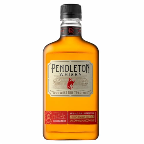 Pendleton Original Canadian Whiskey Perspective: back