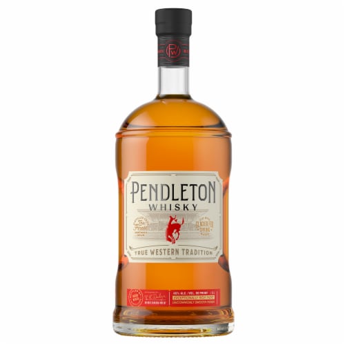 Pendleton Original Canadian Whiskey Perspective: back