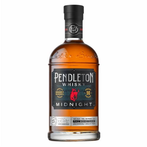Pendleton Midnight Canadian Whiskey Perspective: back