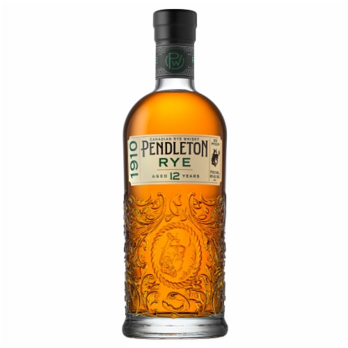 Pendleton 1910 Canadian Rye Whiskey Perspective: back