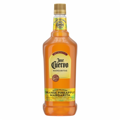 Jose Cuervo Authentic Margarita Orange Pineapple Prepared Cocktails Ready To Serve Perspective: back
