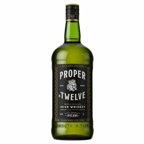 Proper No. Twelve Triple Distilled Irish Whiskey Perspective: back