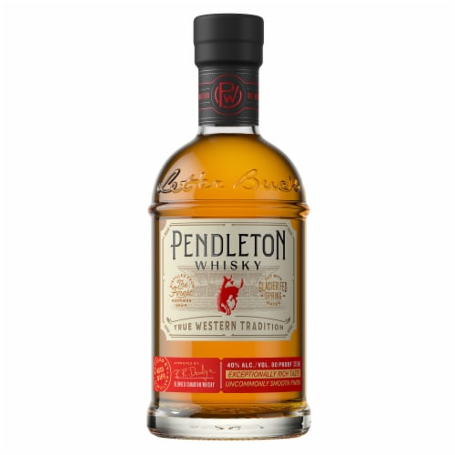 Pendleton Original Canadian Whiskey Perspective: back