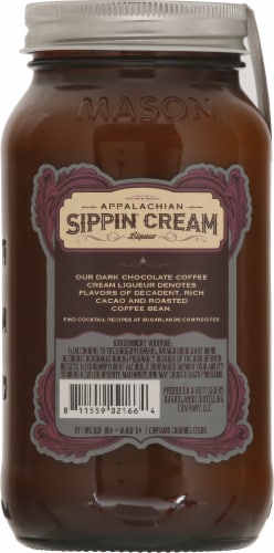 Sugarlands Distilling Co. Appalachian Dark Chocolate Coffee Sippin' Cream Perspective: back