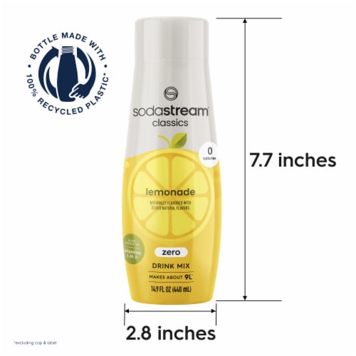 SodaStream® Homestyle Lemonade Drink Mix Perspective: back