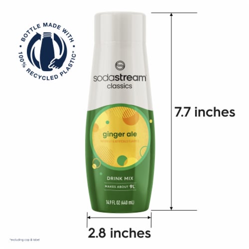 SodaStream® Ginger Ale Drink Mix Perspective: back