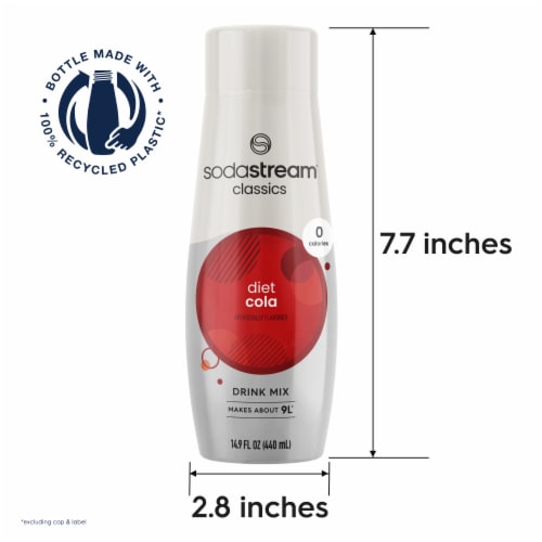SodaStream® Diet Cola Drink Mix Perspective: back