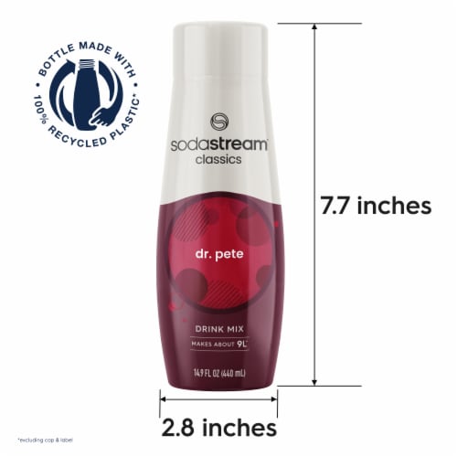 SodaStream® Dr. Pete Soda Drink Mix Perspective: back