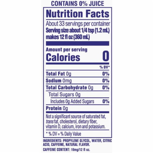 SodaStream® Blueberry Pomegranate Bubly Bounce™ Drops Perspective: back