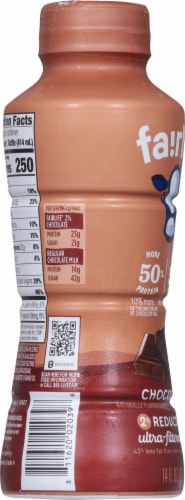 Fairlife® Yup! Low Fat Ultra-Filtered Chocolate Milk Perspective: back