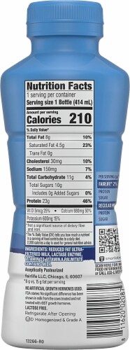 Fairlife® Yup! Dairy 'Licious White Milk Perspective: back