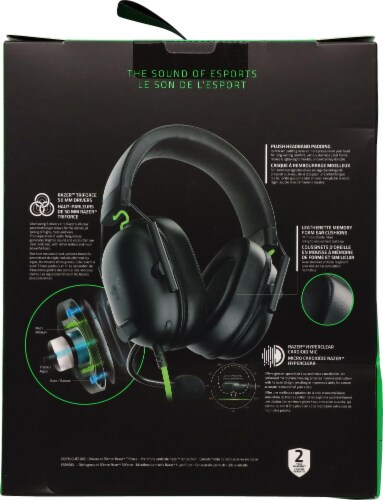 Razer BlackShark V2 X Multi-Platform Wired Esports Headset Perspective: back