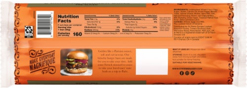 St Pierre® Brioche Hamburger Buns Perspective: back