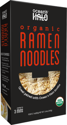 Ocean's Halo Organic Ramen Noodles Perspective: back