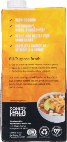 Ocean's Halo No Chicken Broth Perspective: back