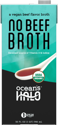Ocean's Halo® No Beef Broth Perspective: back