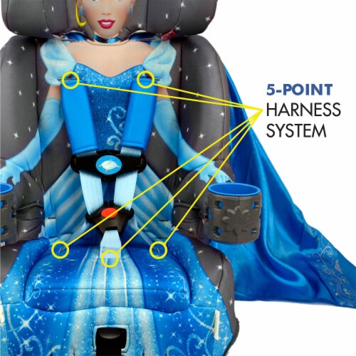 KidsEmbrace Disney Cinderella Platinum Combination Harness Booster Car Seat 1 Piece Harris Teeter
