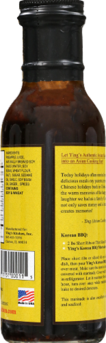 Ying's Korean BBQ Marinade Perspective: back