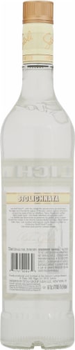 Stolichnaya Stoli Vanil Vanilla Flavored Premium Vodka Perspective: back