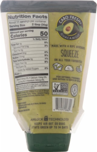 Cabo Fresh® Guacamole Now™ Mild Squeeze Perspective: back