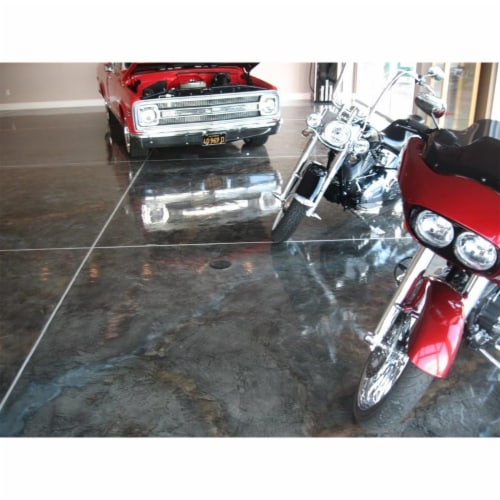 EcoProCote Eco-Poly Wood Floor and Concrete Finish and Sealer, 1 Gallon, Satin Perspective: back