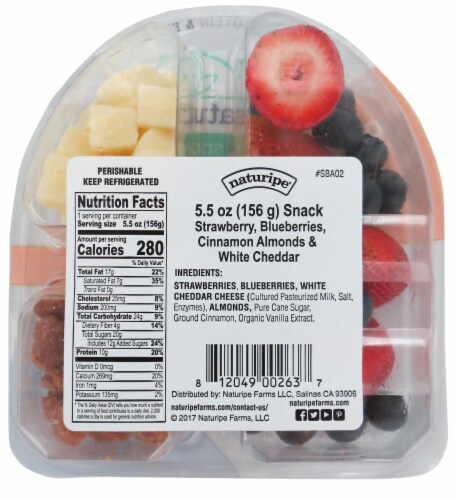 Naturipe™ Boost Bento Sweet 'n Crunchy Snack Box Perspective: back