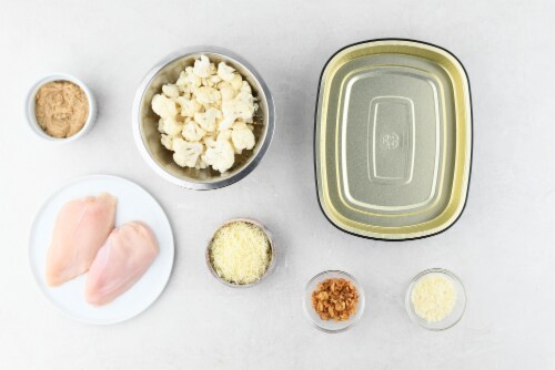 Home Chef Oven-Ready Chicken Stroganoff with French Onion Cauliflower Perspective: back