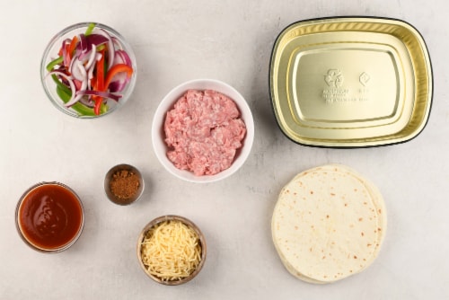 Home Chef Oven Kit Pork Enchiladas with Oaxacan Cheese Perspective: back