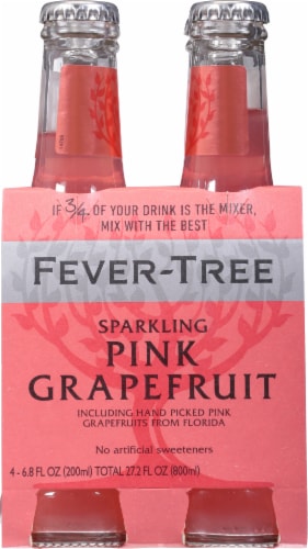 Q Mixers Sparkling Grapefruit, Premium Cocktail Mixer with Real Ingredients, 7.5 fl oz (Pack of 24)