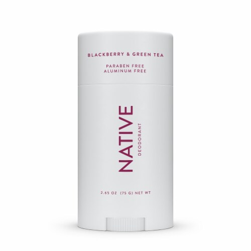 Native Deodorant, Blackberry & Green Tea, Aluminum Free, for Women and Men, 2.65 oz Perspective: back