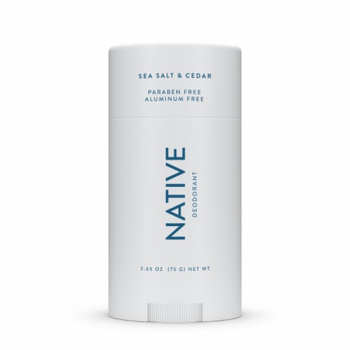 Native Sea Salt & Cedar Deodorant Perspective: back