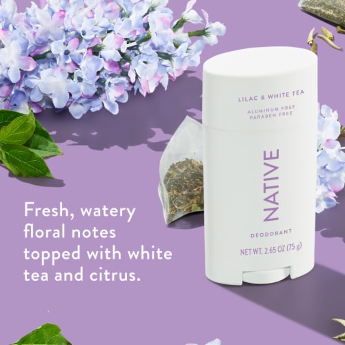 Native Lilac & White Tea Deodorant Perspective: back