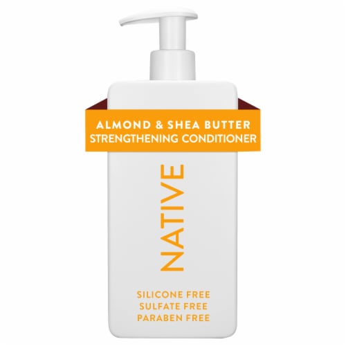 Native Almond & Shea Butter Strengthening Conditioner Perspective: back